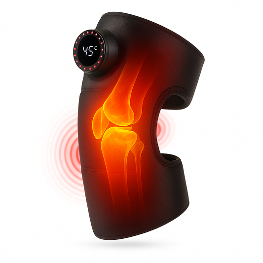 Masajeador FlexSalud Pro 3 en 1 con calor infrarrojo inteligente y 5 niveles